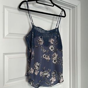 Allison Joy Lace/Silk Tank